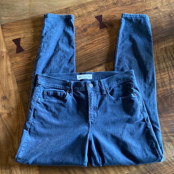 GAP Cords Stretch Corduroys 1969 True Skinny Corduroy Pants Jeans Bottoms 28R - Picture 3 of 8